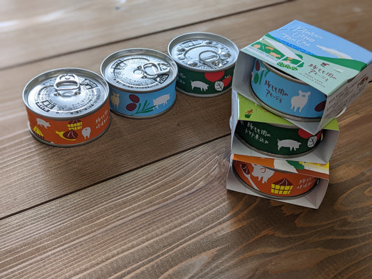 豚モモ肉の缶詰セット（まんぷくサイズ）