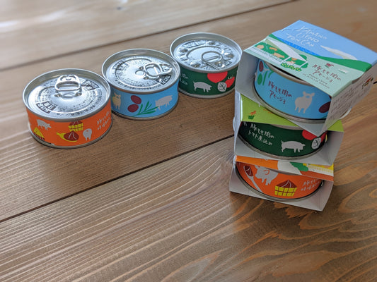豚モモ肉の缶詰セット（まんぷくサイズ）